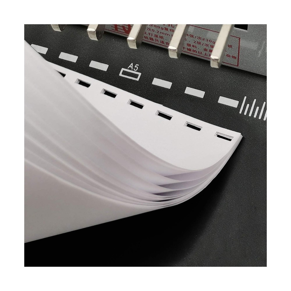 Rayson SD-1501A21 Binding Machine with Combs Set - 21 Hole / 200 Sheets Comb ...