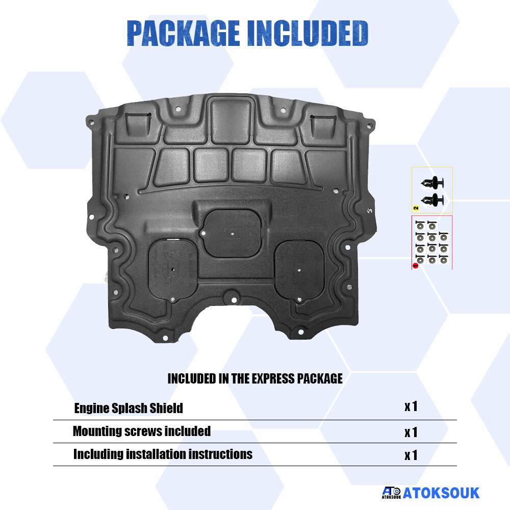 Thick Engine Splash Shield For Lexus IS250 IS350 14-15 Front Engine Guard Hard