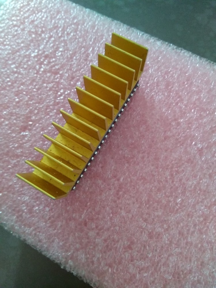 Vintage Intel C80287 CPU CO-processor with heatsink - Good Working Chip