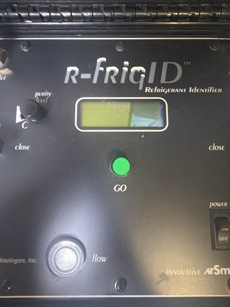 AIT R-FRIGID REFRIGERANT IDENTIFIER ANALYTICAL INDEX TECHNOLOGIES SMARTEC