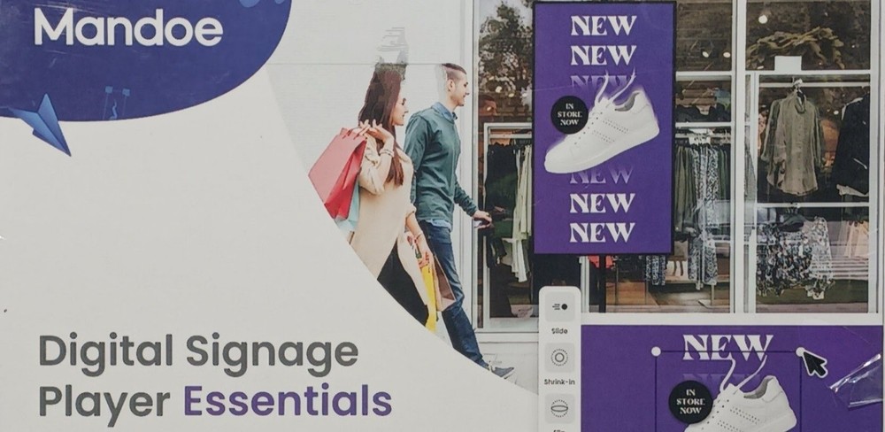 Digital Signage Player w/Remote