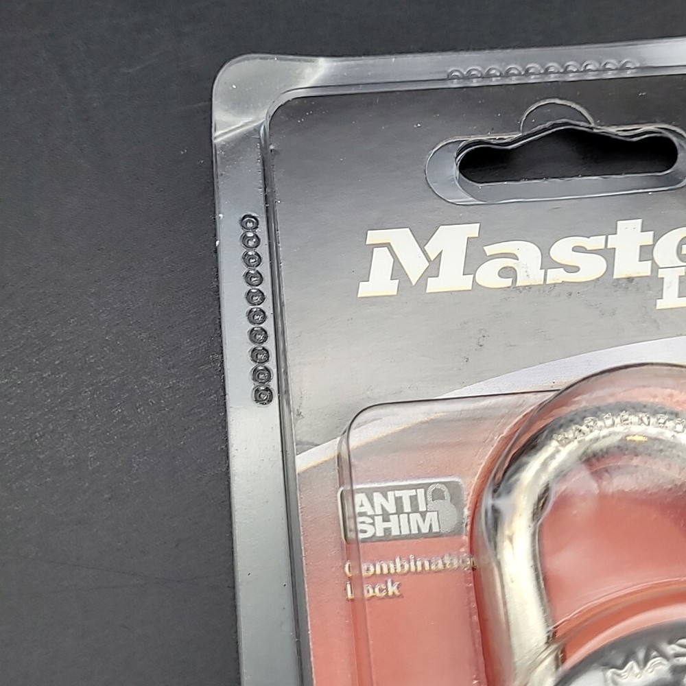 Master Lock Padlock Combination Lock #1505D 9/32" NEW SEALED