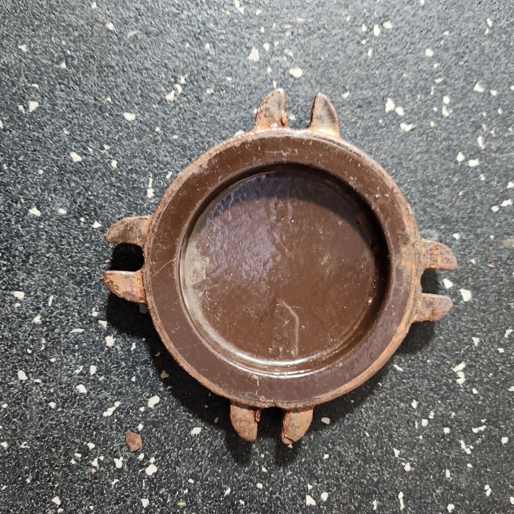 Sensus 5/8 Brown Cast Iron Bottom for SRII SR2 Water Meter Used
