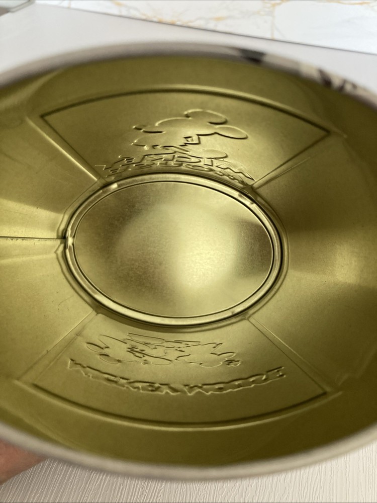 Zaini Oval Mickey Mouse Tin (Empty)