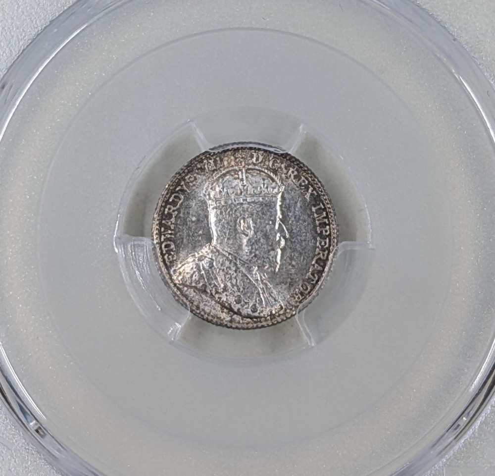 1902 Canada 5 Cent, PCGS MS-63 KM #9