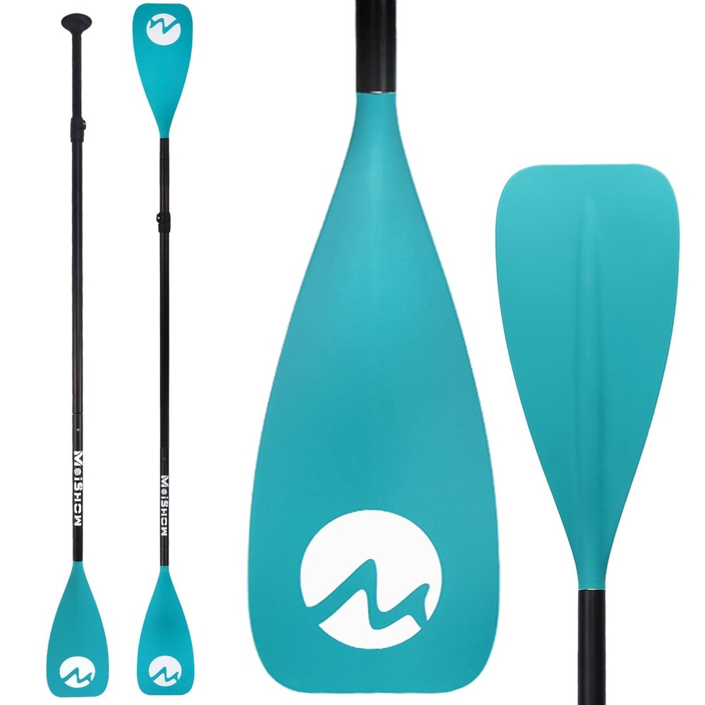 SUP Paddle Board Paddle - Adjustable Paddleboard Paddle Oar 4-Piece Floating ...