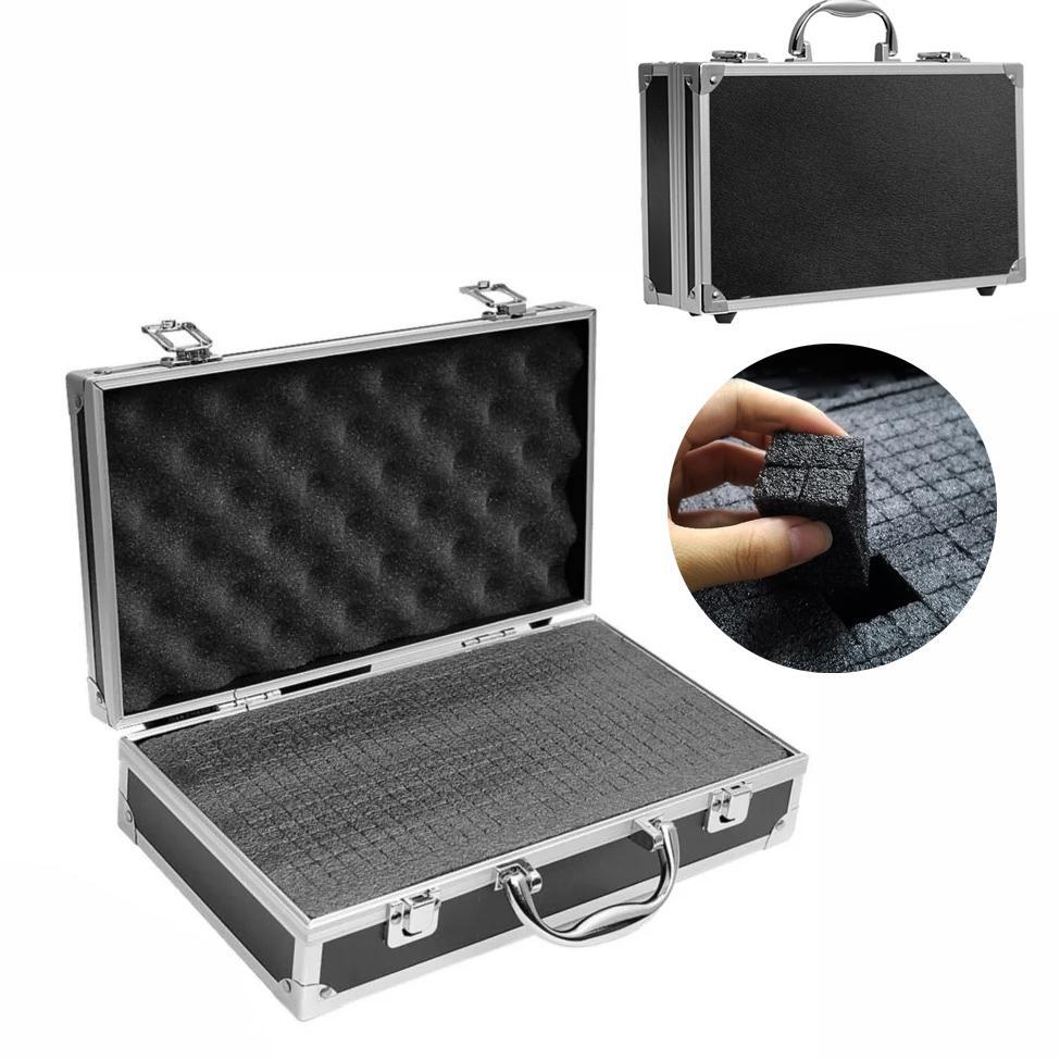 Microphone Carrying Case Mic Toolbox Mic Foam Case Suitcase
