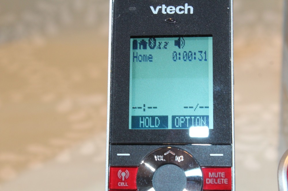 VTech DS6421-3 DECT 6.0 Cordless Digital Answering Machine Bluetooth RED A+++