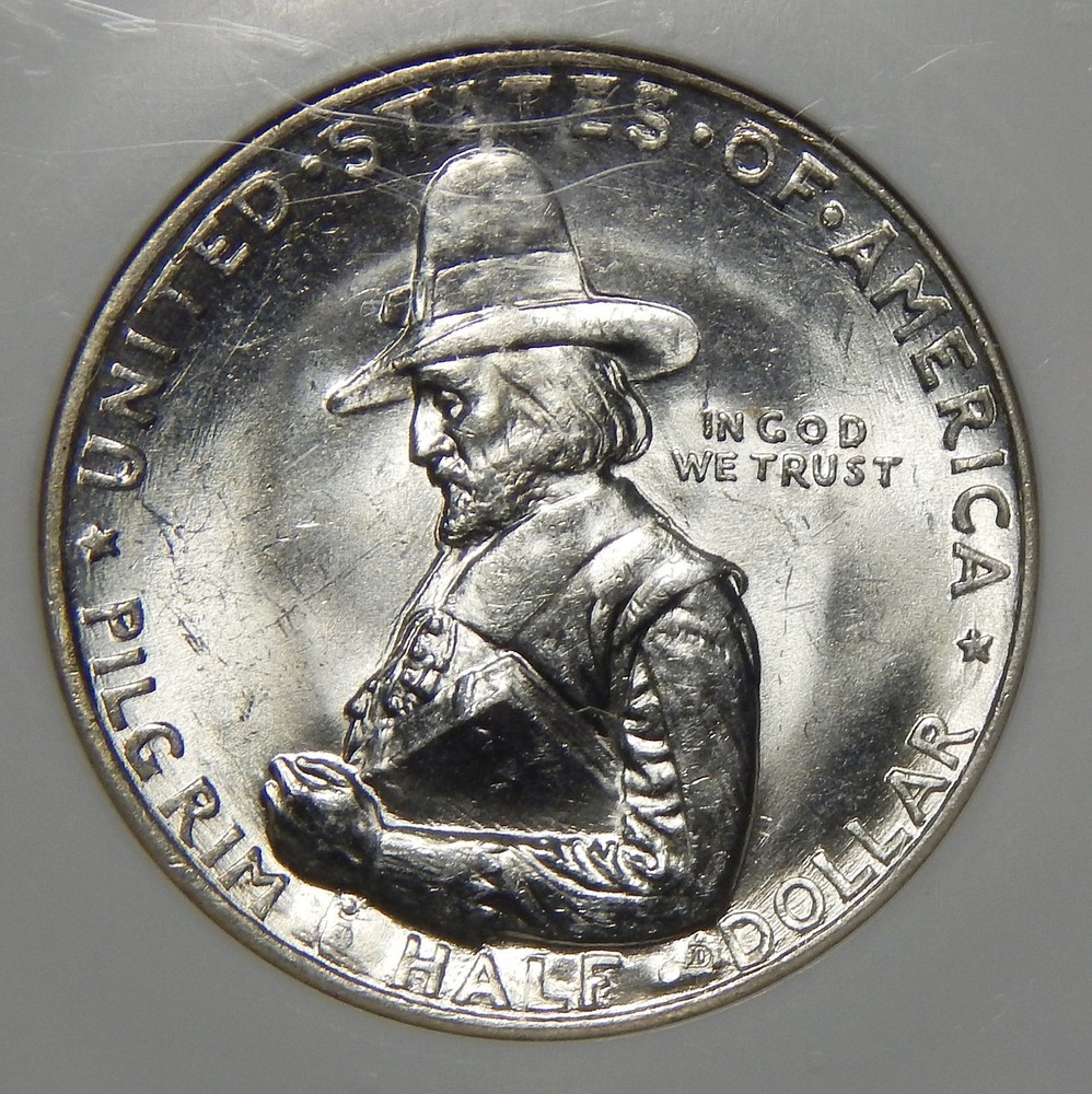 1920 NGC MS 64 PILGRIM COMMEMORATIVE HALF DOLLAR