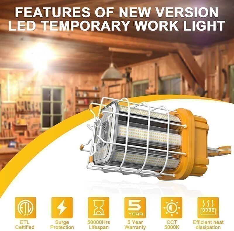 22500LM -150W LED Temporary Work Light Linkable Constructions Projects Lighting