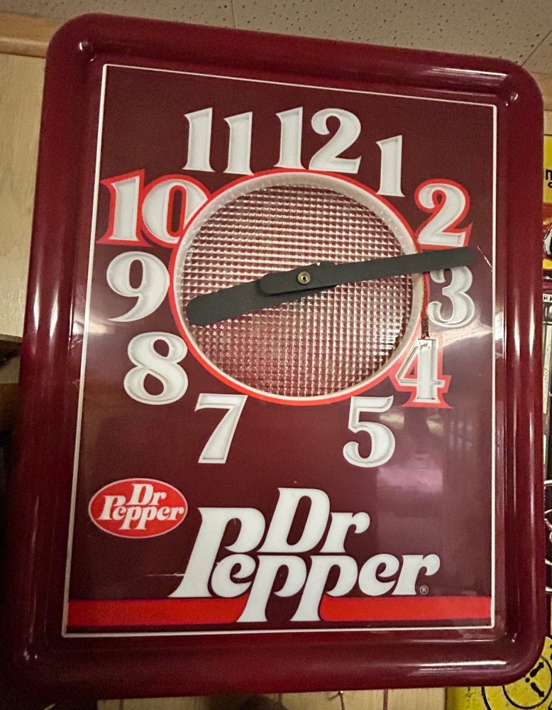 Dr Pepper Clock