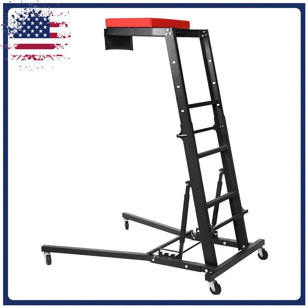 Heavy Duty Adjustable Topside Automotive Creeper 400 lbs Foldable Engine Creeper