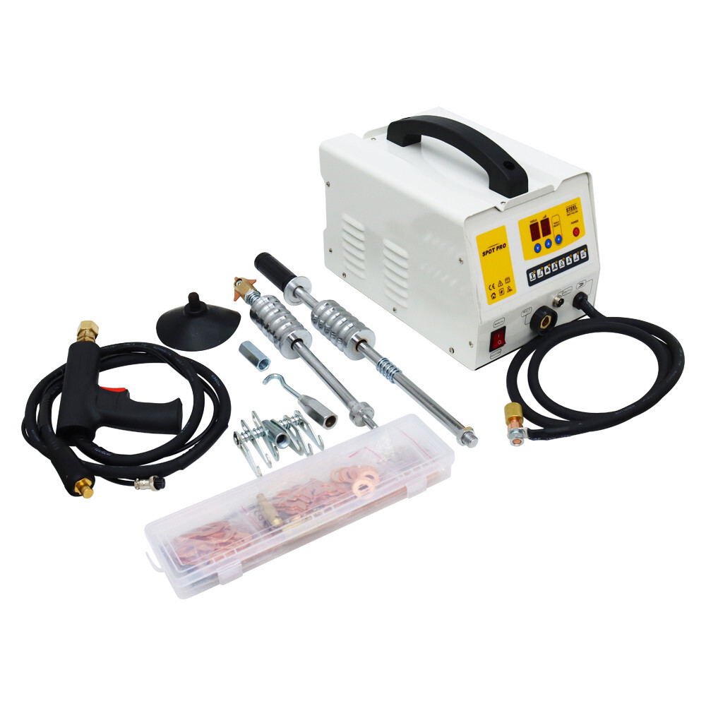 Spot Welder Dent Puller Kit 220V Steel Dent Pulling Machine Car Repair Tool