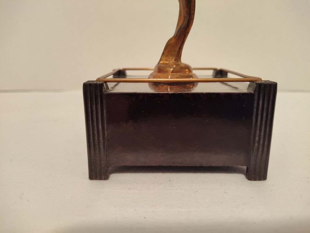 Dunhill Parker Silent Flame Aphrodite Table Lighter Untested Missing The Wand