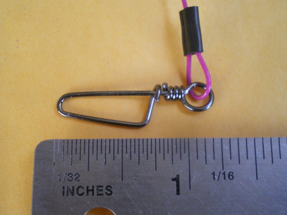30 PCS S.S. WIRE SPINNER LEADER 30" 100 LBS TEST/COASTLOCK SNAP/MULTICOLOR PACK