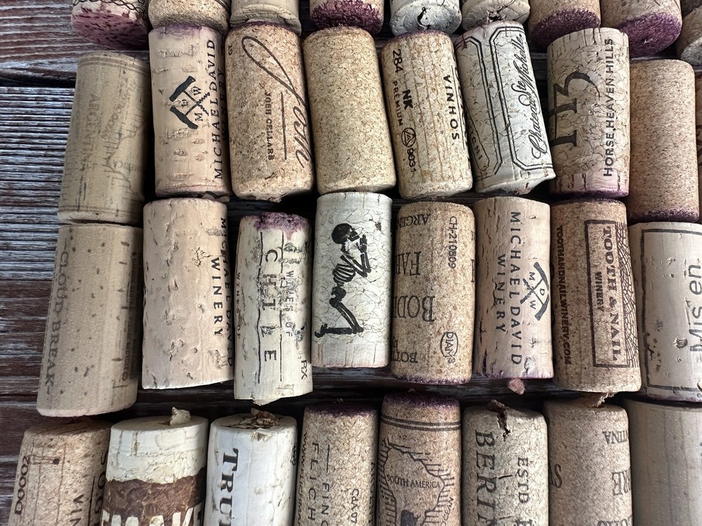 50 Wine Corks Used