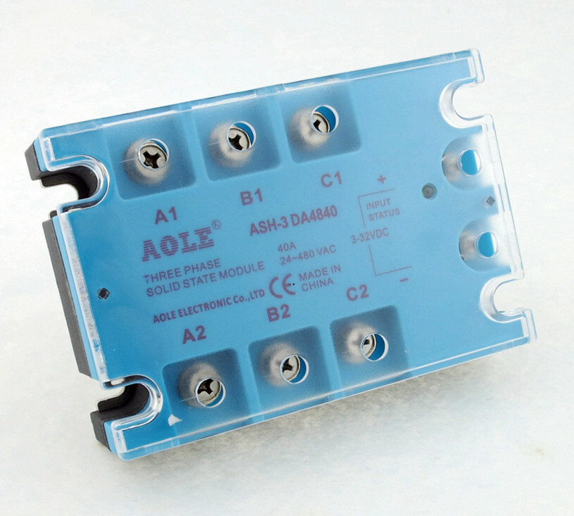 ASH-3DA4840 three-phase solid state relay 40A DC-AC