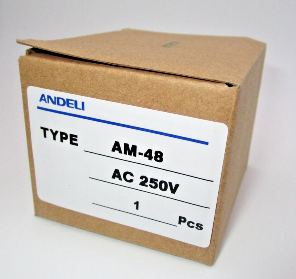 Voltage panel meter gauge AC-250V voltmeter ANDELI Size 48x48 FAST SHIPPING