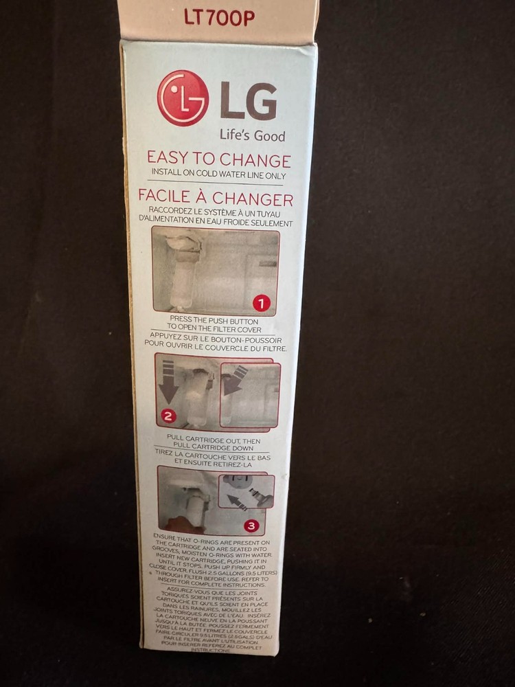 LG LT700P Refrigerator Replacement Water Filter ADQ36006101