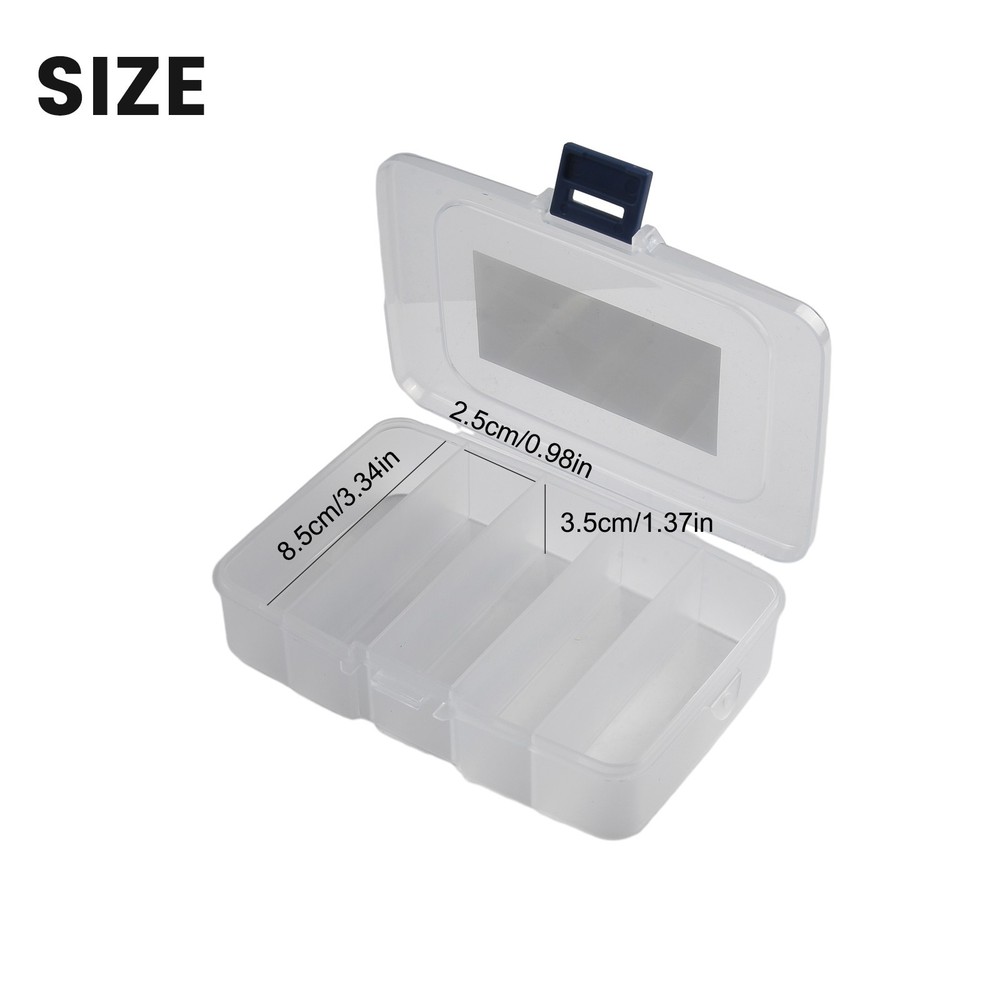 Tool Screws Box Case Box Craft Organizer Plastic Tool Screws Translucent