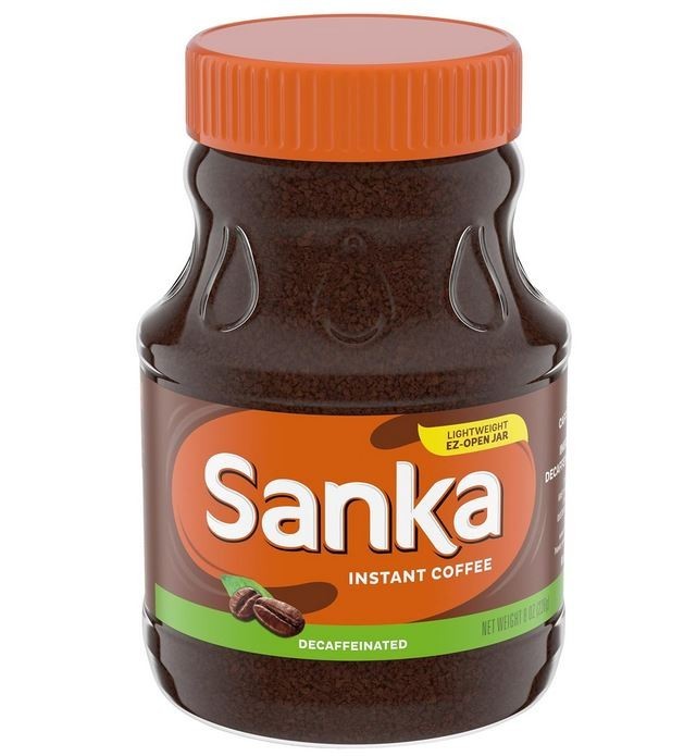 Sanka Decaf Instant Coffee, 8 oz Jar