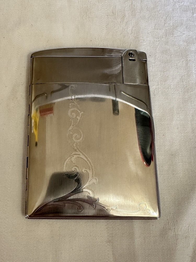 Vintage Ronson Escort Cigarette Case Lighter  Sparks