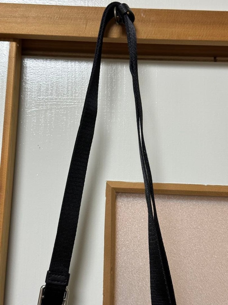 TUMI Mini Shoulder Bag Black Compact Crossbody