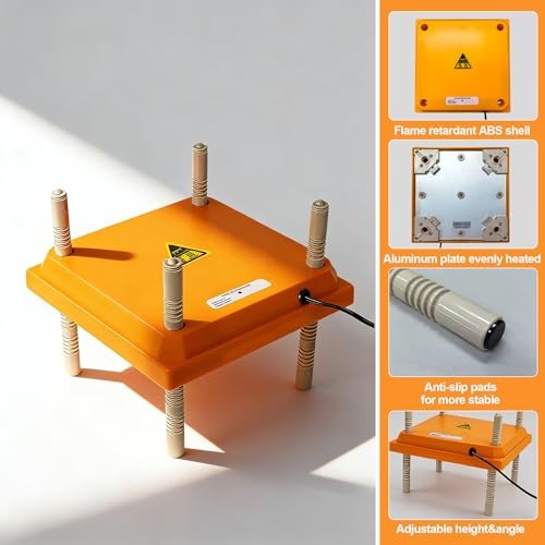 Brooder Heater for Chicks - Chick Brooder Plate with Adjustable Temperature,
