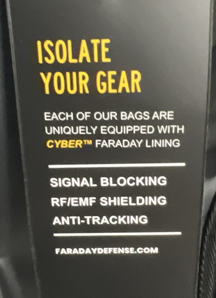 Faraday Backpack