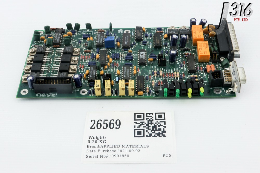 26569 APPLIED MATERIALS PCBA, CONTROL BOARD 0100-76269