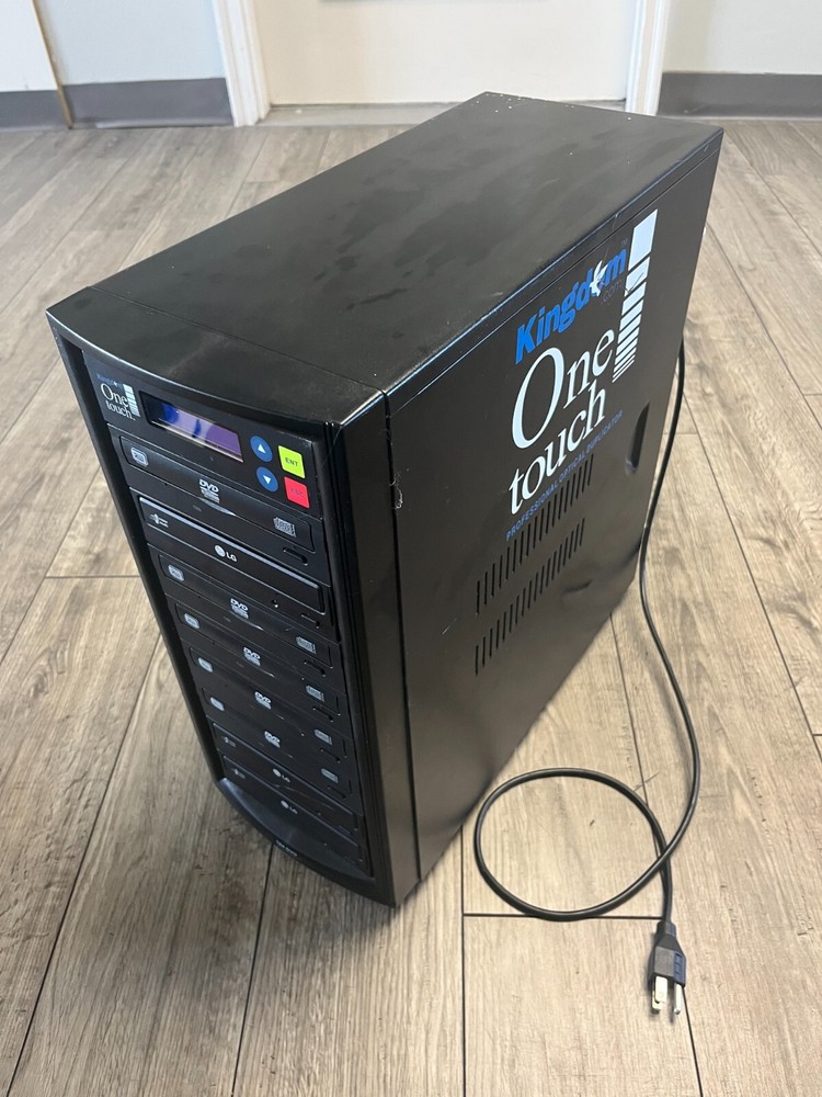 Kingdom One Touch KDV7A Professional 1:7 DVD/CD Duplicator