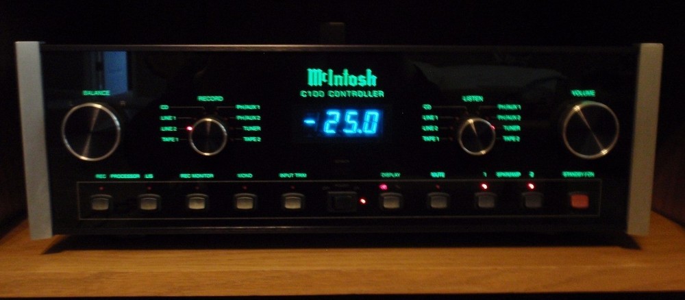 McIntosh C100 replacement Preamp controller lamps Kit LED Bulbs Lights