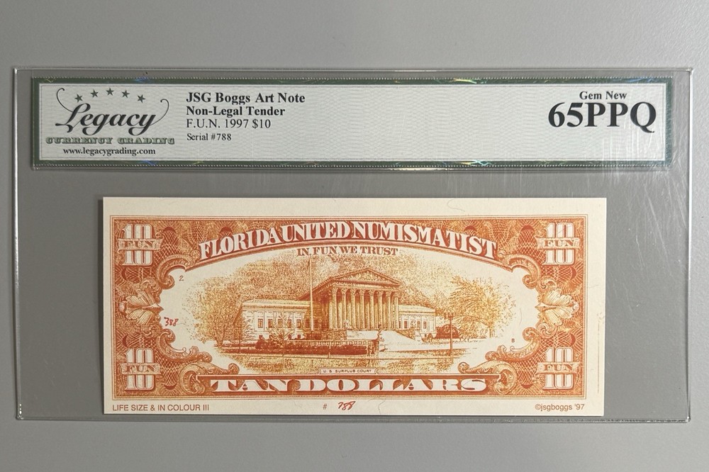 JSG BOGGS ART NOTE - FUN LEGACY GRADED 65PPQ