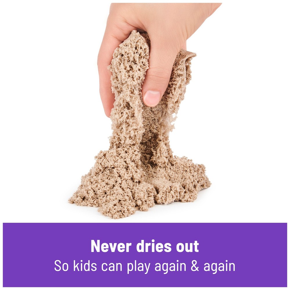 , Folding Sand Box with 2lbs Play Sand, 7 Molds & Tools, Storage Case, Sensor...