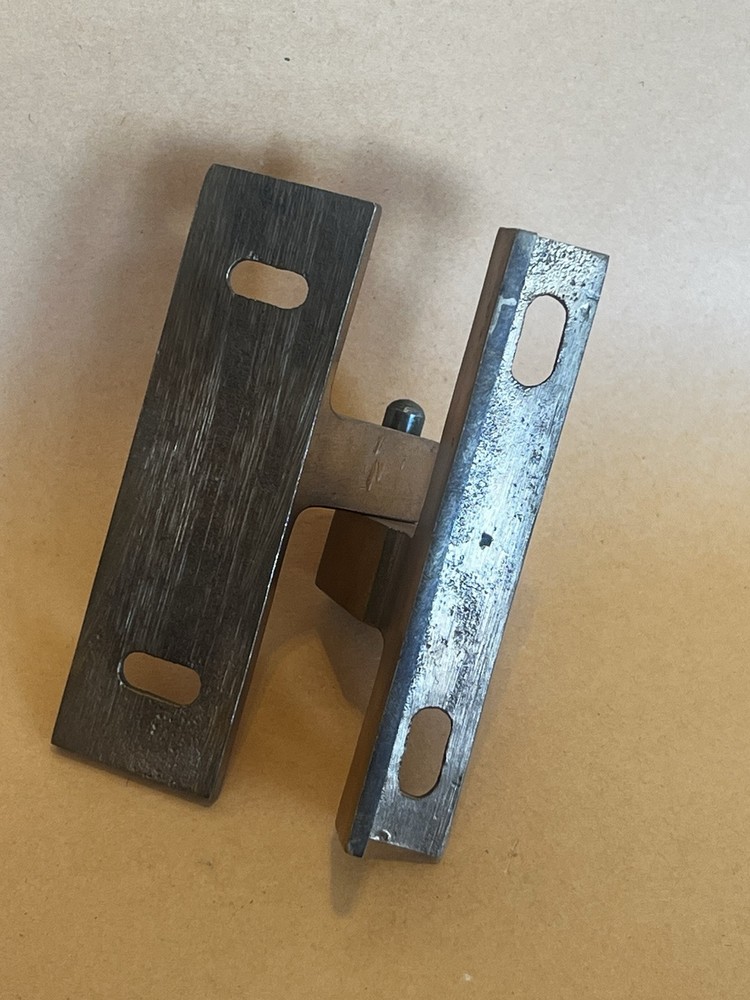 Vintage Brass Offset Pivot Hinge 4pcs