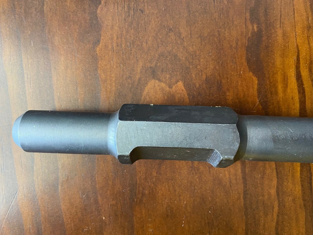 Bull Point Chisel Hex Spline Chisel 1-1/8 10"