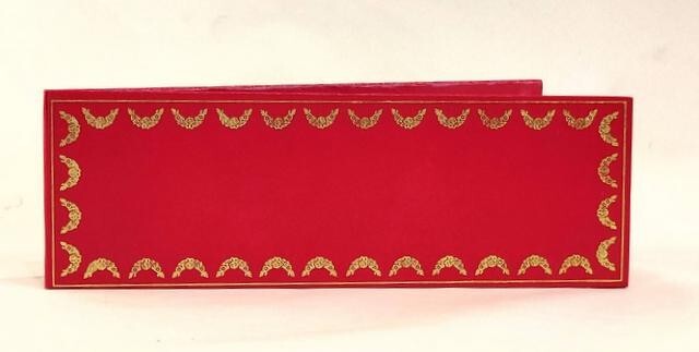 AUTHENTIC CARTIER PEN CERTIFICATE HOLDER (NO CERTIFICATE)