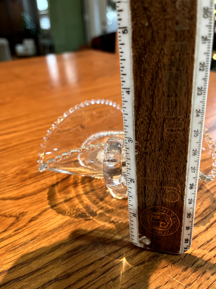 Colorado Triangle Glass dish