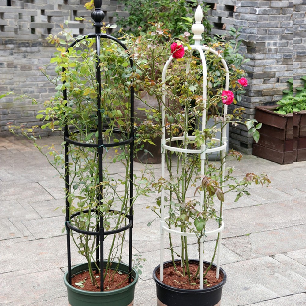 150cm Black 11mm U-Shape Climbing Frame 28cm Ring Diameter