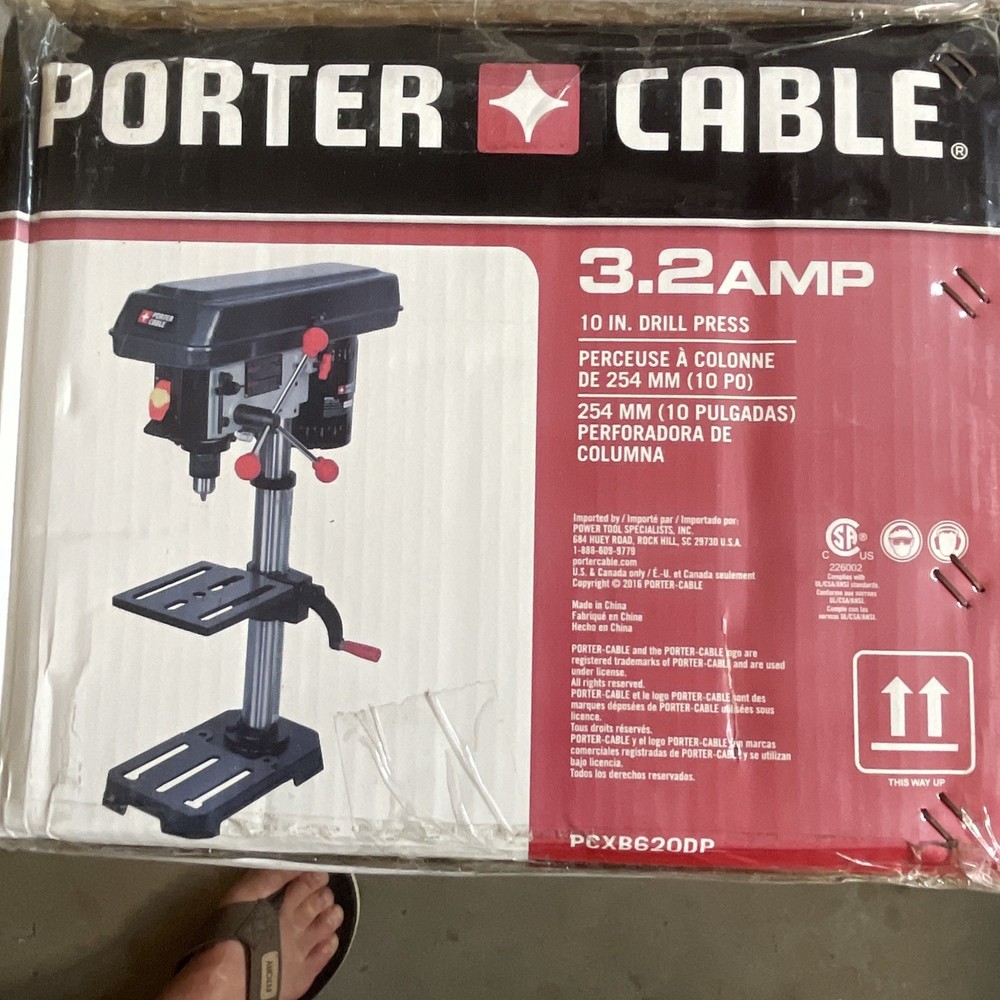 10” Drill Press Porter Cable PCXB6200DP