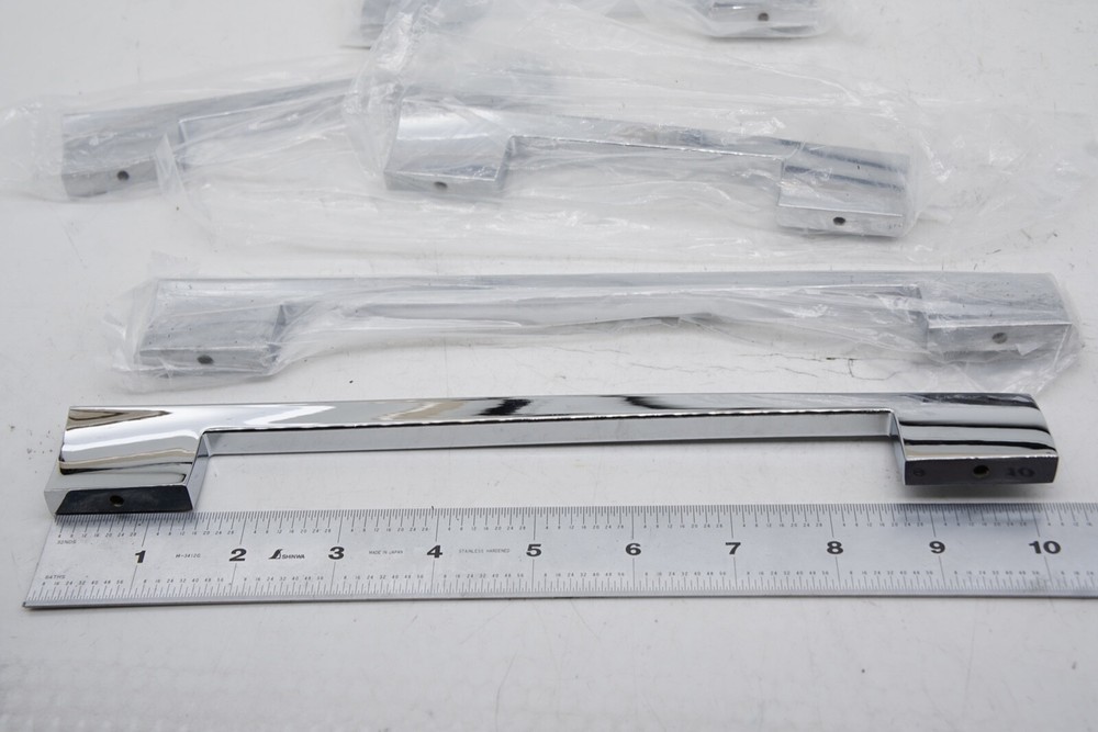 New 5 Piece Kit Chrome Handle Hardware for Chena Ridge 53" Console Sandstone