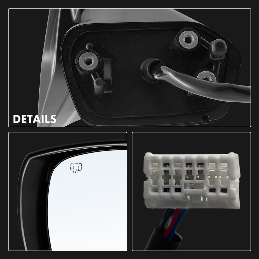 Front Driver Side Power Mirror with Heated for Subaru Forester 2013-2018 Manual