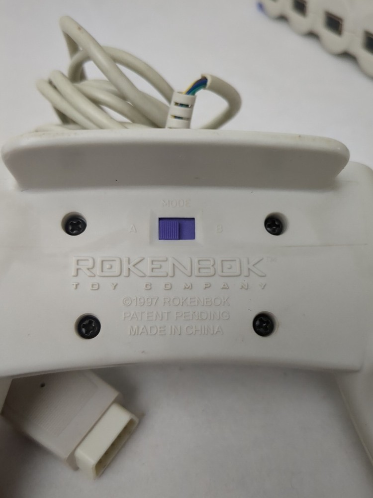 Untested Rokenbok System Command Center Deck W/ 2 Remote Controllers & Adapter