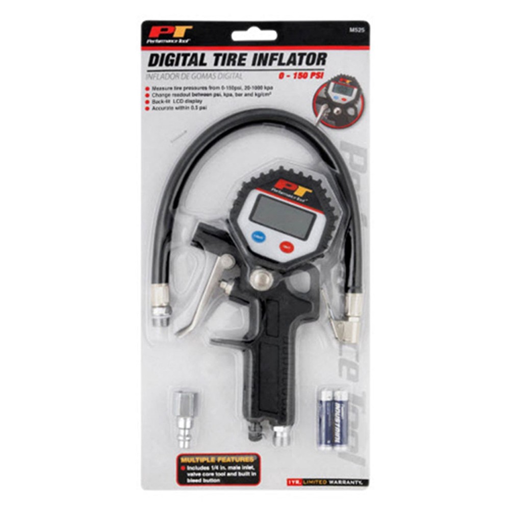 Performance Tool Digital Tire INFLATOR M525