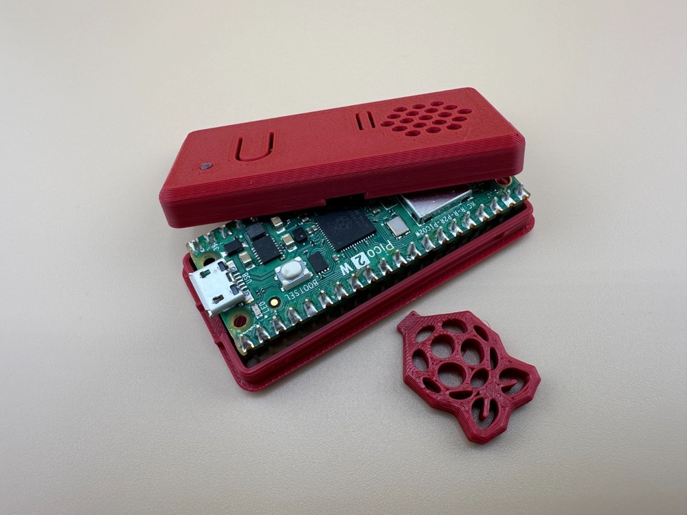 Qty 5 Raspberry Pi Pico Snap Cases w/ headerless wall mount option
