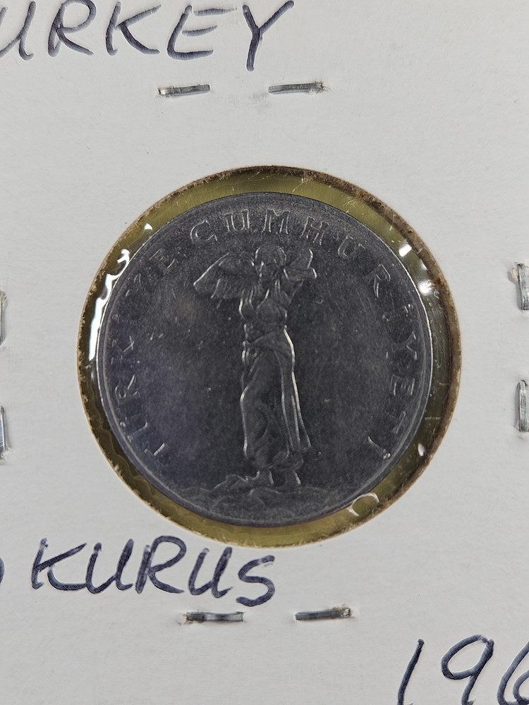 COINS - TURKEY - 25 KURUS 1966