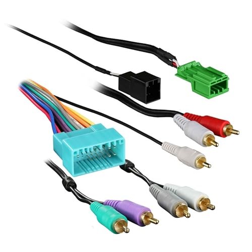 Car amplifier wiring harness adapter