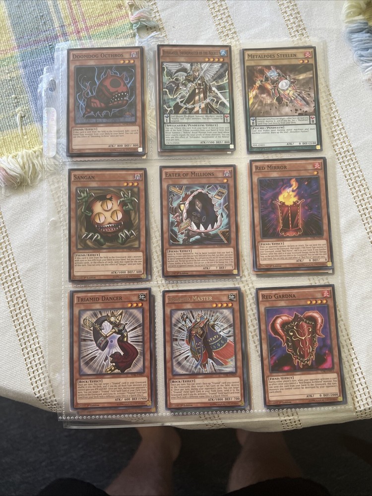 🔥🔥🔥🔥Yugioh 10 Page Binder Collection