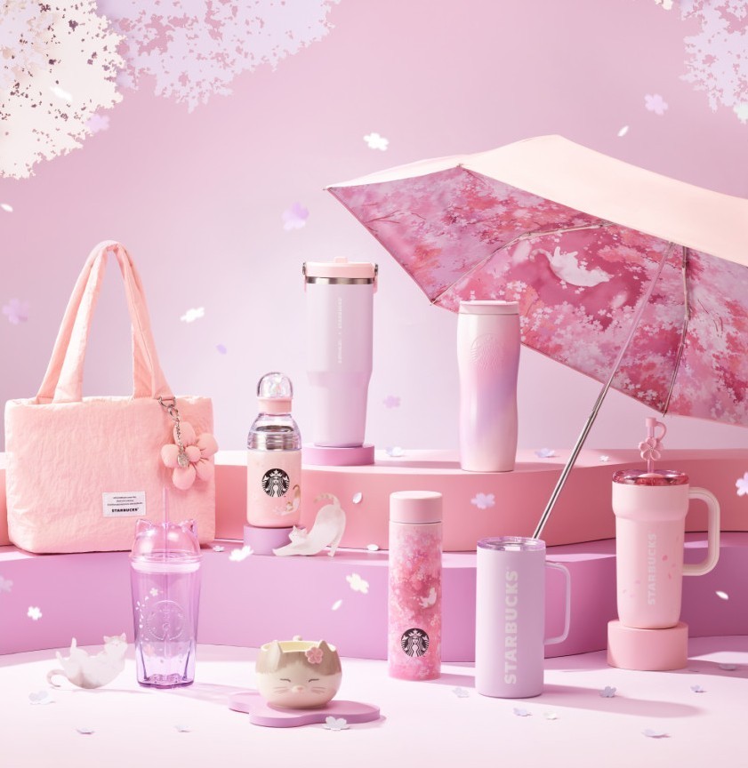 Starbucks Korea 2026 Blooming Umbrella