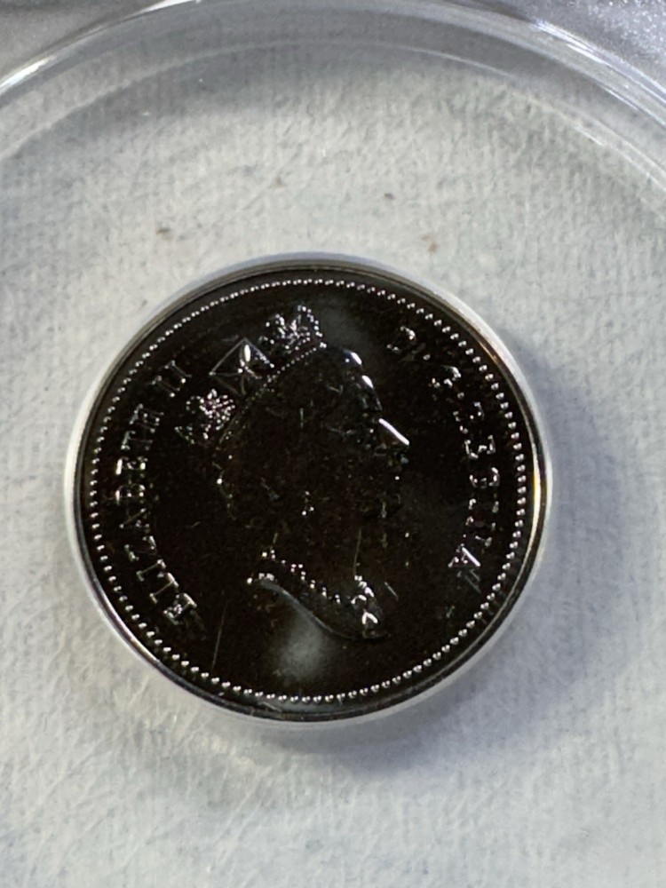 2000-W Canada 5 Cents Graded MS 67 by ANACS